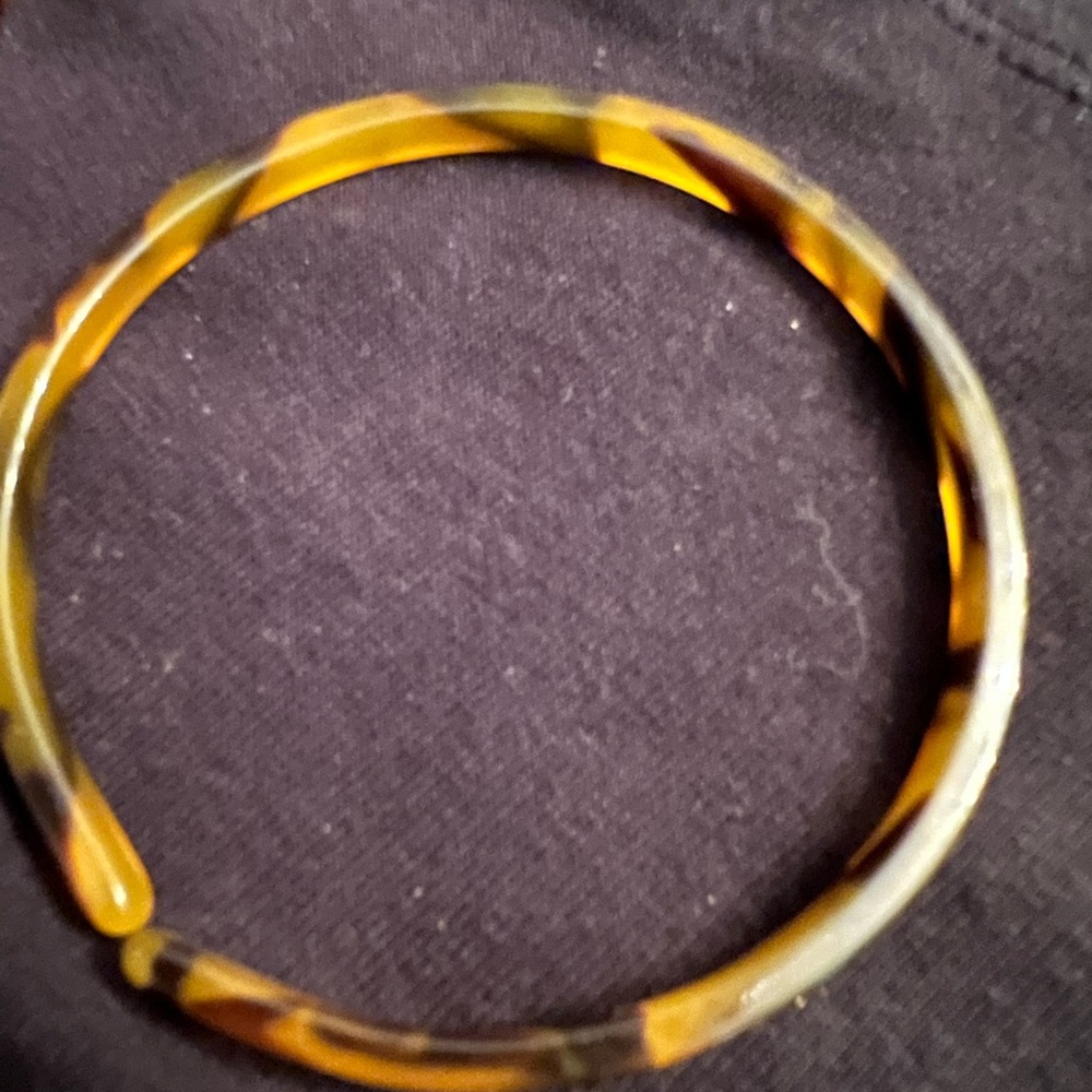 Polynesian Style Bracelet. Samoan Faux Turtle Shell Bracelet.